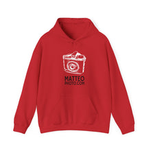 Load image into Gallery viewer, Matteo Photography Baby Brownie Logo | Unisex Heavy Blend™ Hooded Sweatshirt
