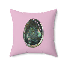 Load image into Gallery viewer, Throw Pillow | Abalone Shell Inside | Orchid Pink | 20x20 Oceancore Seacore Naturecore
