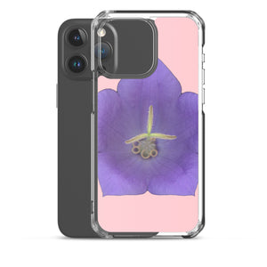 iPhone Case | Balloon Flower Blue | Pink Background