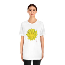 Load image into Gallery viewer, Hawkweed Flower Yellow | Unisex Ringspun Short Sleeve T-Shirt
