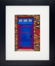 Load image into Gallery viewer, Dutch Doors series, #78 Blue Red by Matteo
