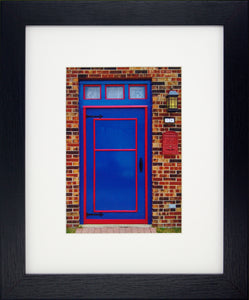 Dutch Doors series, #78 Blue Red by Matteo