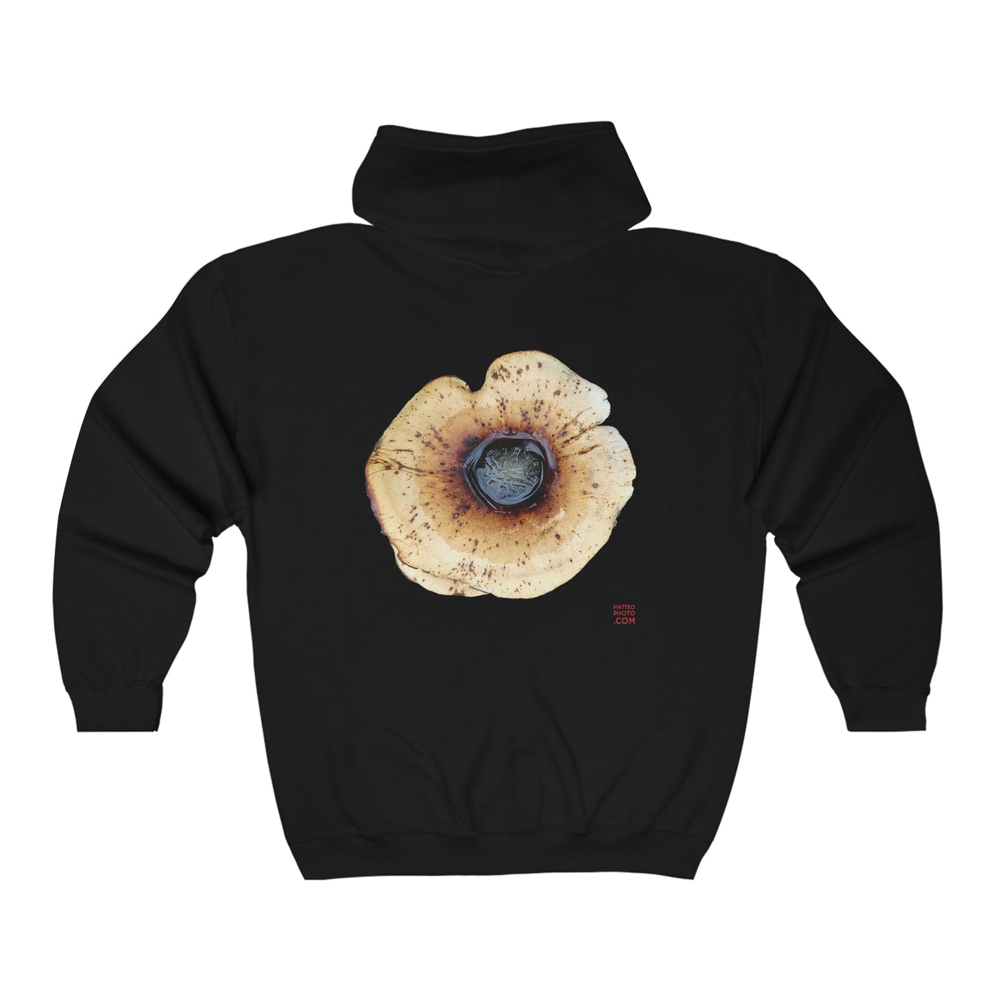 Honey Fungus, Armillaria by Matteo | Unisex Heavy Blend™ Full Zip Hooded Sweatshirt