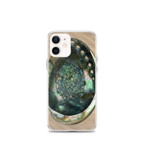 iPhone Case | Abalone Shell Interior | Sand Background