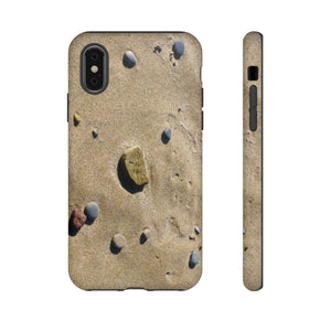 iPhone Samsung Galaxy Google Pixel Tough Phone Case | Beach Sand Rocks