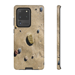 iPhone Samsung Galaxy Google Pixel Tough Phone Case | Beach Sand Rocks