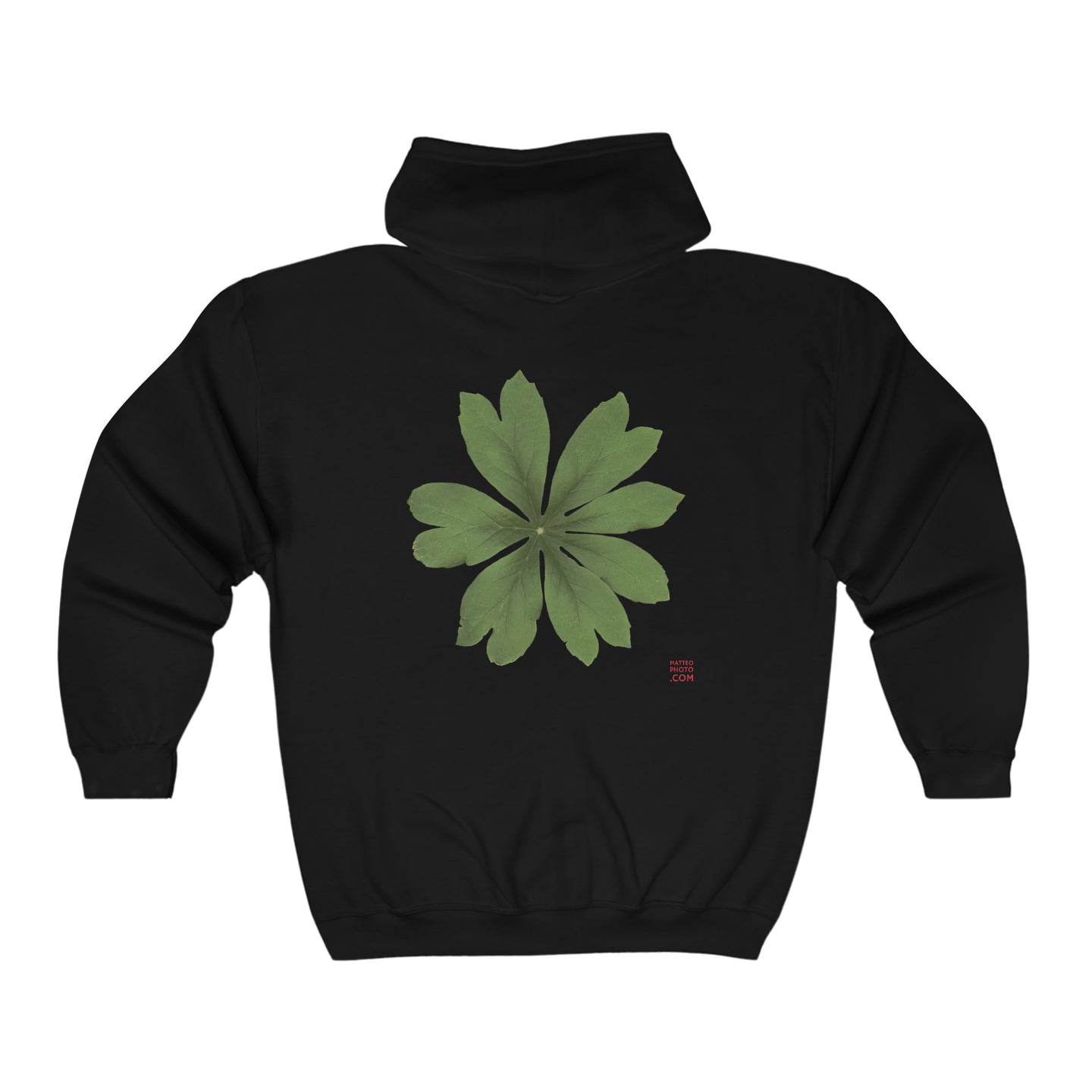 Mayapple, Podophyllum by Matteo | Unisex Heavy Blend™ Full Zip Hooded Sweatshirt