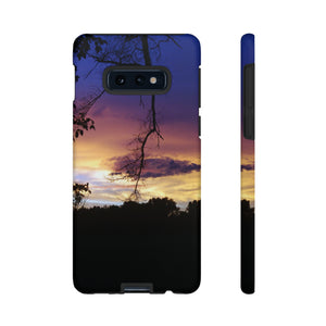 iPhone Samsung Galaxy Google Pixel Tough Phone Case | Sunset Silhouette