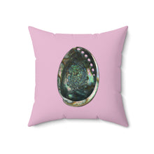 Load image into Gallery viewer, Throw Pillow | Abalone Shell Inside | Orchid Pink | 18x18 Oceancore Seacore Naturecore
