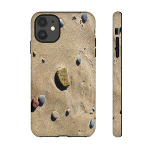 iPhone Samsung Galaxy Google Pixel Tough Phone Case | Beach Sand Rocks