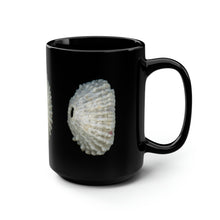Load image into Gallery viewer, Keyhole Limpet Shell White | Ceramic Mug | 15oz | Black
