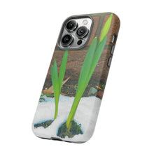 Load image into Gallery viewer, iPhone Samsung Galaxy Google Pixel Tough Phone Case | Daffodil Narcissus | Spring Yellow Green
