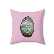 Load image into Gallery viewer, Throw Pillow | Abalone Shell Outside | Orchid Pink | 18x18 Oceancore Seacore Naturecore
