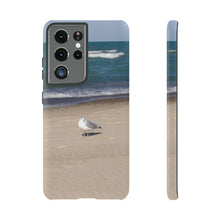 Load image into Gallery viewer, iPhone Samsung Galaxy Google Pixel Tough Phone Case |  Seagull Ocean | Sand Blue
