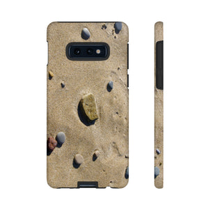 iPhone Samsung Galaxy Google Pixel Tough Phone Case | Beach Sand Rocks