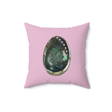 Load image into Gallery viewer, Throw Pillow | Abalone Shell Inside | Orchid Pink | 16x16 Oceancore Seacore Naturecore
