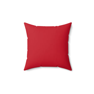 Throw Pillow | Finger Starfish Shell Top | Red