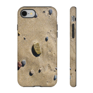 iPhone Samsung Galaxy Google Pixel Tough Phone Case | Beach Sand Rocks