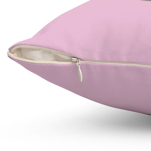 Throw Pillow | Abalone Shell | Orchid Pink