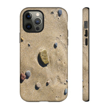 Load image into Gallery viewer, iPhone Samsung Galaxy Google Pixel Tough Phone Case | Beach Sand Rocks
