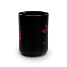 Load image into Gallery viewer, Metz &amp; Matteo Dragonfly Logo | Ceramic Mug | 15oz | Black
