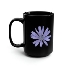 Load image into Gallery viewer, Chicory Flower Blue | Ceramic Mug | 15oz | Black
