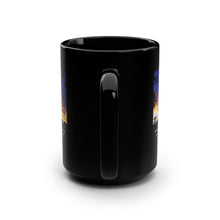 Load image into Gallery viewer, No matter how dark the night, a new day will dawn... | Inspirational Motivational Quote Ceramic Mug | 15oz | Black | Sky Sunset Sunrise
