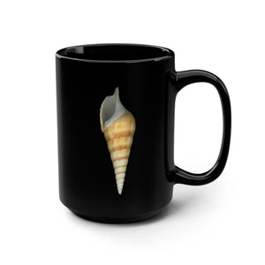 Turrid Shell Tan | Ceramic Mug | 15oz | Black