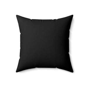 Throw Pillow | Mayapple, Podophyllum by Matteo | Black