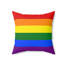 Load image into Gallery viewer, Throw Pillow | Gay Pride Flag (1979) | Rainbow | 18x18
