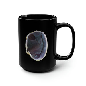 Quahog Clam Shell Purple | Ceramic Mug | 15oz | Black