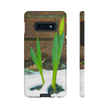 Load image into Gallery viewer, iPhone Samsung Galaxy Google Pixel Tough Phone Case | Daffodil Narcissus | Spring Yellow Green
