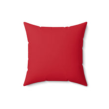Load image into Gallery viewer, Finger Starfish Shell Top | Square Throw Pillow | Red
