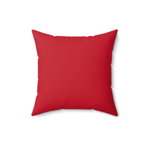 Throw Pillow | Finger Starfish Shell Top | Red