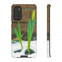 Load image into Gallery viewer, iPhone Samsung Galaxy Google Pixel Tough Phone Case | Daffodil Narcissus | Spring Yellow Green
