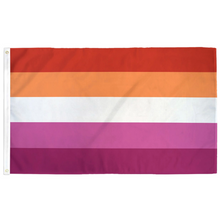 Load image into Gallery viewer, Lesbian Pride Flag 5 Stripes
