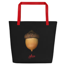 Load image into Gallery viewer, Tote Bag | Acorn by Matteo | Large | Black
