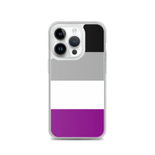 Load image into Gallery viewer, Asexual Pride Flag | iPhone Case | Black Grey White Purple
