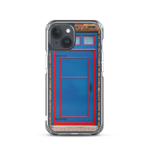 iPhone Case | Dutch Doors series, #78 Blue Red by Matteo