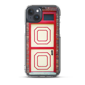 iPhone Case | Dutch Doors series, #75 Cream Red by Matteo