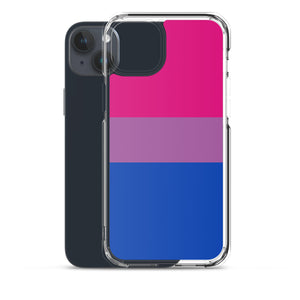 iPhone Case | Bisexual Pride Flag | Magenta Lavender Royal Blue