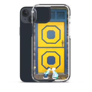 iPhone Case | Dutch Doors series, Yellow Blue by Matteo