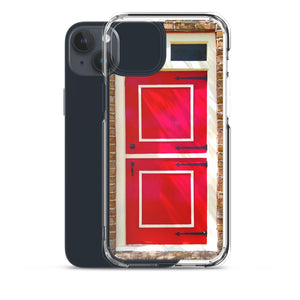 iPhone Case | Dutch Doors series, Red Cream by Matteo