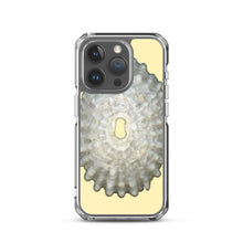 Load image into Gallery viewer, iPhone Case | Keyhole Limpet Shell White Exterior |Sunshine Background
