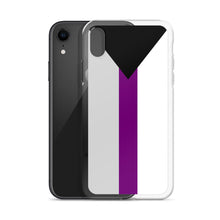 Load image into Gallery viewer, iPhone Case | Demisexual Pride Flag | Black Grey White Purple
