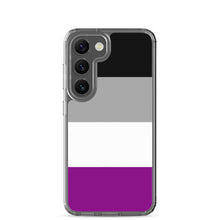 Load image into Gallery viewer, Samsung Case | Asexual Pride Flag | Black Grey White Purple

