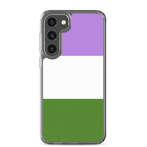 Samsung Case | Genderqueer Pride Flag | Lavender White Green