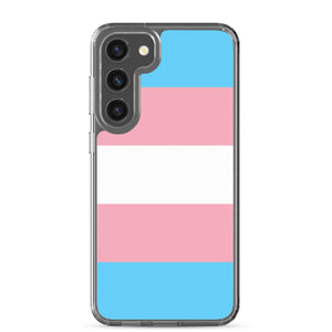 Samsung Case | Transgender Pride Flag | Blue Pink White