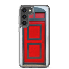 Load image into Gallery viewer, Samsung Phone Case | Dutch Doors series, #77 Red Black by Matteo
