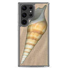 Load image into Gallery viewer, Samsung Phone Case | Turrid Shell Tan Apertural | Sand Background

